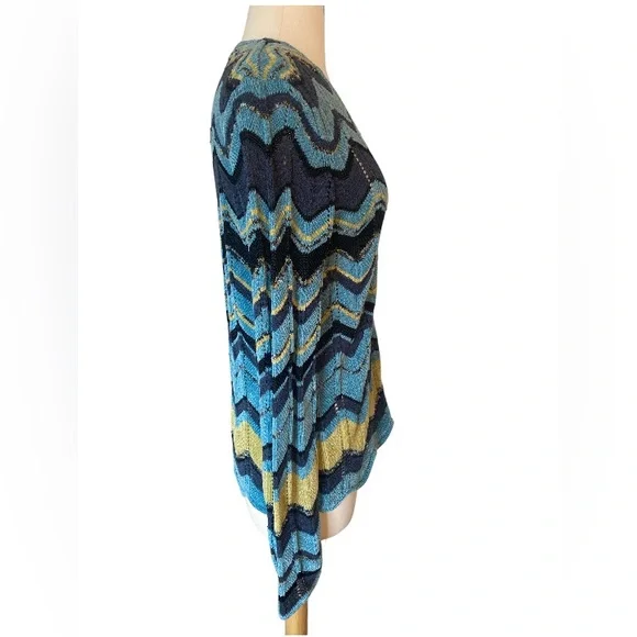 Missoni-Inspired, Valerie Stevens Cardi Knit - Picture 4 of 7